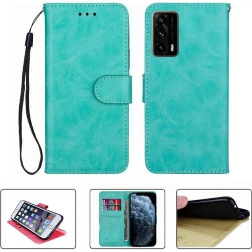 For OPPO Realme X7 Pro Ultra 6.55" 2021 Wallet Case High Quality Flip Leather Phone Shell Protective Cover Funda