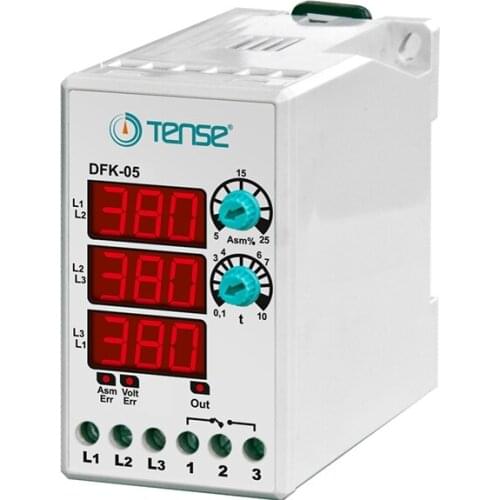 1 pcs Tense DFK-05 / 05F Unbalanced protection relay / Unbalanced and phase protection relay