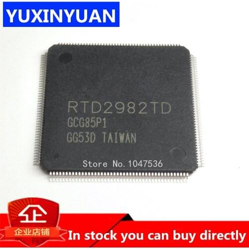 10PCS/lot RTD2982TD RTD2982 QFP LCD CHIP NEW in stock