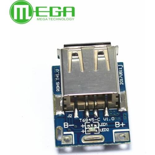10pcs 5V 1A Step-Up Power Module Li-Po Li-ion Lithium Battery Charging Protection Board Booster Converter Micro USB DIY Charger