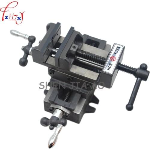 3 - Inch Cross - Flattened Pliers Precision Heavy - Duty Manual Tiger Caliper Bench Drill With a Cross - Clamp 1pc