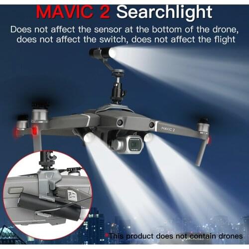 3PCS For Mavic 2 LED Light Night Flight Searchlight Flashlight Lamp For DJI Mavic 2 Pro & Zoom Drone Accessories
