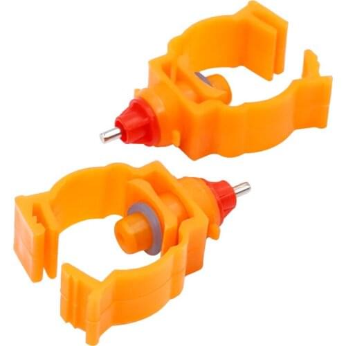 5 Pcs Chicken Nipple Water Drinker Poultry Feeder Drinkers Waterer Duck Hen Watering Cups Pet Farm Feeding Feeders Automatic