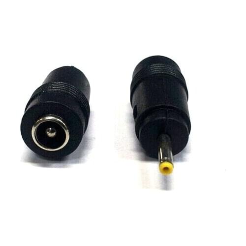 5pcs DC Connector 5.5*2.1mm Female to 2.5*0.7 Male Convertor for Laptop, Power supply, Widely Use