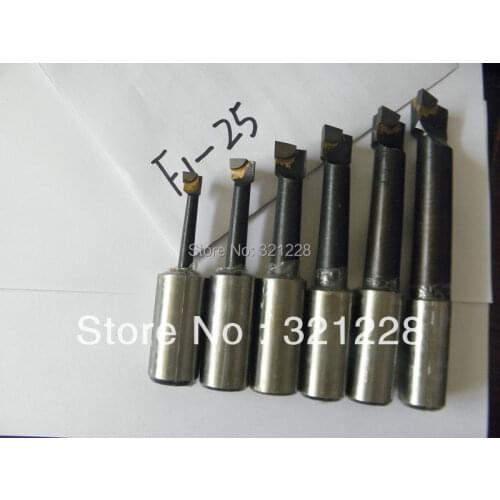 6PCS F1-25 Boring bar for F1-25 boring head 100mm outside