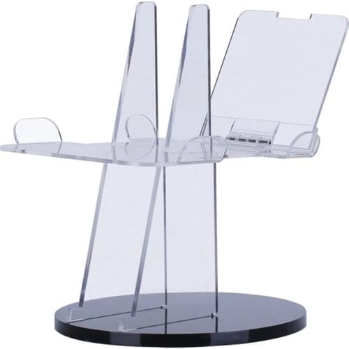 Acrylic VR Stand for Oculus Quest 2 Quest Rift S Headset Contact Controller Display Holder Mount Station