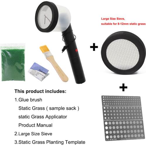 Miniature Scenery Model Material Flocking Static Grass Applicator Modeling Hobby Craft Accessory GJ07