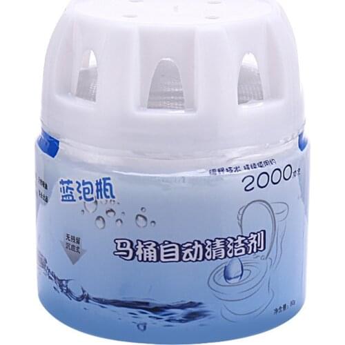 Automatic Toilet Cleaner Magic Flush Bottled Helper Blue Bubble Amazing Cleaning Tool Household Cleaning Chemicals LBShipping