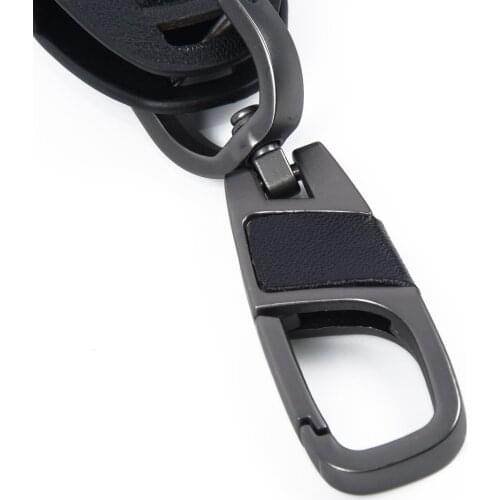 Ring Remote Key Case Urability Key Auto Leather Protector 3 Buttons Accessories