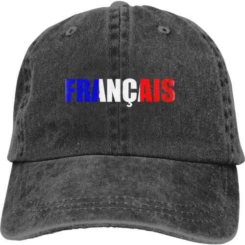 Francais Baseball Cap cowboy hat Peaked cap Cowboy Bebop Hats Men and women hats