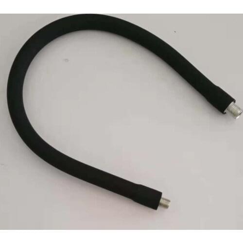 LED gooseneck led flexible holder M8 M10Black iron Hose universal soft pipe DIY Metal serpentine tubes with corrosion resistant