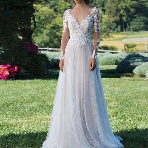 Lucazer Beach Wedding Dresses