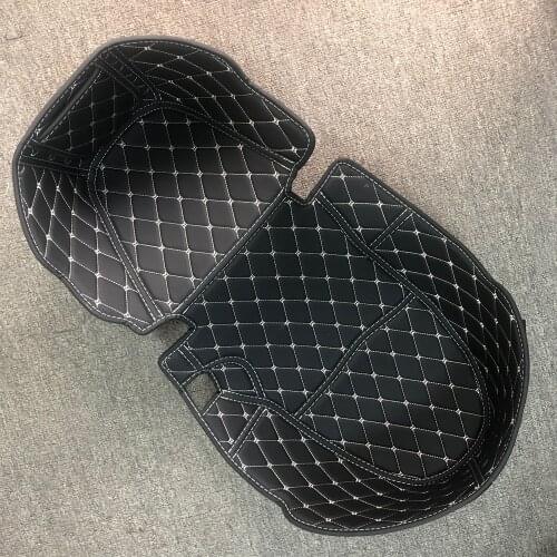 Motorcycle for Xmax 300 XMAX300 XMAX X Max Storage Box Leather Rear Trunk Cargo Liner Protector Accessories PU Leather