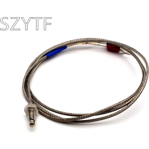 Wholesale M6 Screw Probe K type Thermocouple Temperature Sensor with 1M 2M 3M Wire for Industrial Temperature Controller