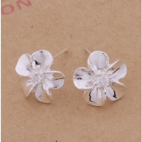 Wholesale Earrings silver plated Fashion jewelry errrings WE-155