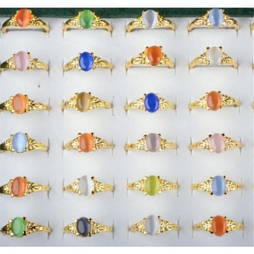 Women's Gold Rings Pinksee China