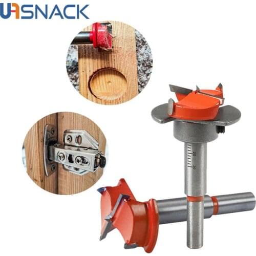 15-35mm Adjustable Carbide Drill Bits Hinge Hole Opener Boring Bit Tipped Drilling Tool Woodworking Cutter Carbide Tip Drill Bit