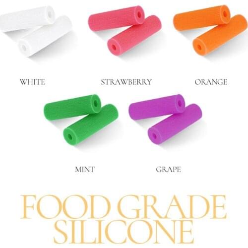 2 Pieces Silicone Orthodontic Chewies For Aligner Trays Seater Chewies For Newborn Baby Orthodontic Chewable Nursing