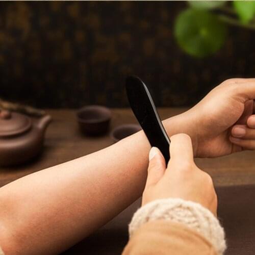 Scraping Board Horn Gua Sha Scraper Traditional Chinese Medicine Household Care Tool Acupoint Meridian Health Therapy Tools