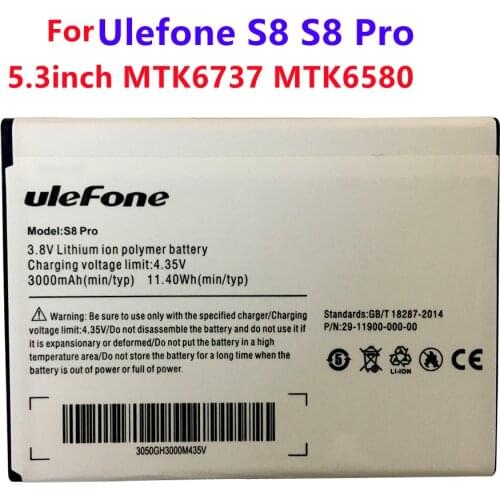 VBNM Ulefone S8 Pro Phone Batteries China