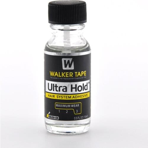 0.5FL OZ(15ml) Ultra Hold Glue Lace Wig Silicone Adhesive Glue For Wigs Super Adhensive Hair Glue Waterproof Glue