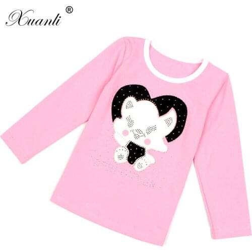 Топы и футболки для девочек Xuanli China At AliExpress