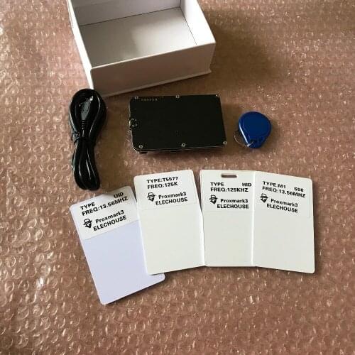2018 latest proxmark3 develop suit 3 Kits 3.0 proxmark NFC RFID reader writer SDK UID T5577 changeable card copier clone crack