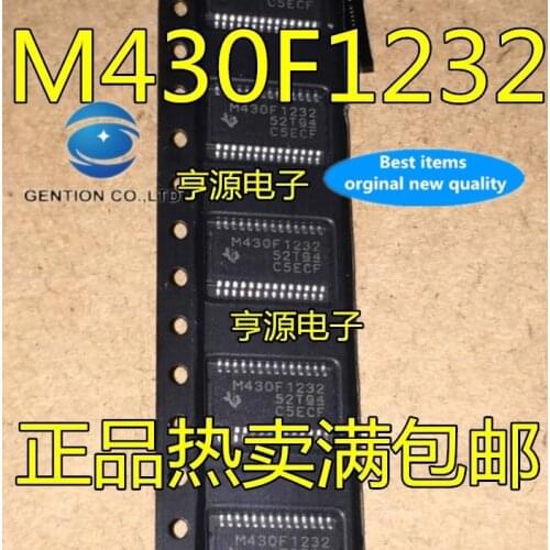 5PCS MSP430F1232 M430F1232 TSSOP28 MSP430F1232IPWR in stock 100% new and original
