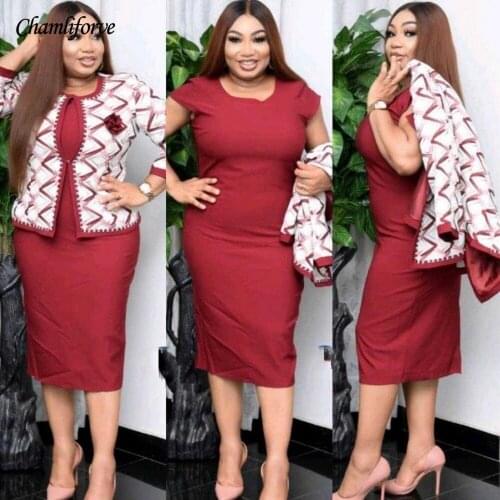 African Dresses For Women 2021 Dashiki Print Africa Dress Clothes Dashiki Ankara Dresses Ladies 2 Piece Set