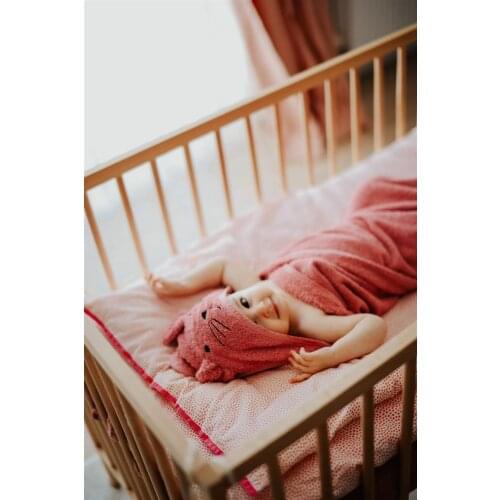 Flaneur Baby Newborn Unisex Infant Bath Towel Animal Swaddle Hooded Wrap 75x75 cm %100 High Quality Cotton Cute Cartoon