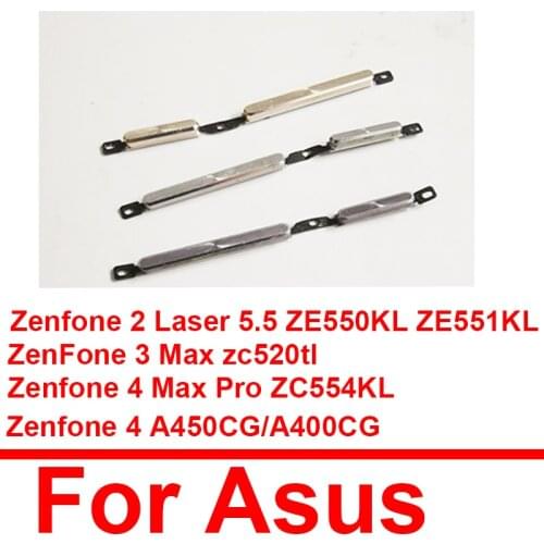 Power & Volume Button Flex Cable For ASUS Zenfone4 Max Pro ZC554KL Side Key Button Switch Control Flex Ribbon Cable Repair Parts