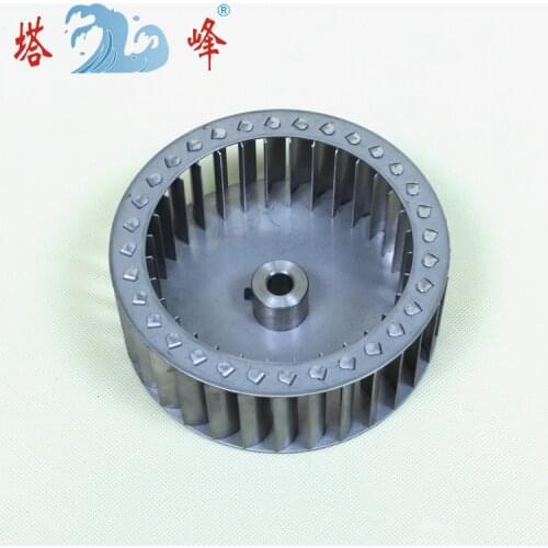 140mm 304 stainless steel centrifugal fan blower impeller wheel blade high temperature resistant corrosion resisting