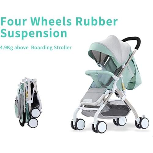 5.6kg ultra-light baby stroller Aluminum alloy frame Folding umbrella Baby Carriage send 8 gifts free shipping on the airplane