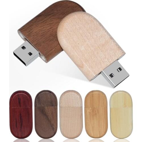 Real capacity Custom log Wooden USB 2.0 Flash pen Drive 8GB 16GB 32GB 64GB 128GB Pen Drives Photography Memory Stick For wedding