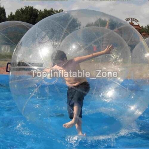 PVC Material Good Quality 2m Dia Kid Adult Inflatable Water Walking Zorb Ball For Home Rent Hamster Ball Grassland Water Snow