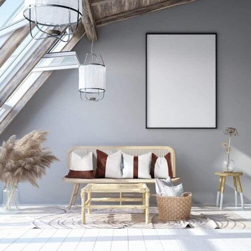 1PC Faux Leather Pillow Cover, Decorative Leather Pillows Modern Farmhouse Fall Decor Style 45*45cm Living Room Decoration