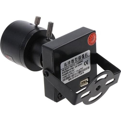 2021 New 700TVL CMOS 2.8-12mm Zoom Lens Mini CCTV Security Camera Video DIY New