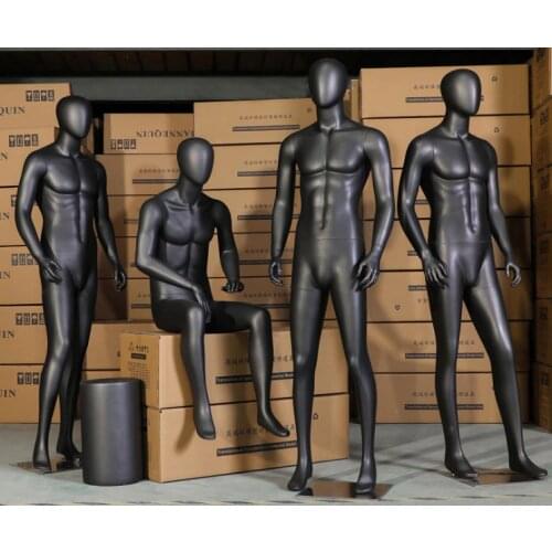 New Style Black Male Mannequin Full Body Model Best Quality On Sale