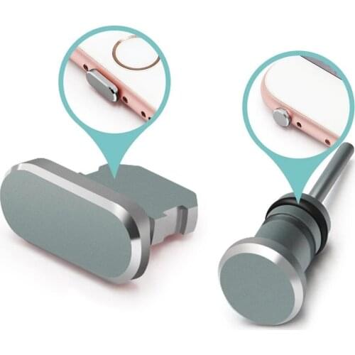 NEWEST Metal Dust plug Charging Port Dust Plug for iPhone XS X 8 7 6 6S Plus Mini Dust Plug For iPhone 5 5s SE Phone Accessories