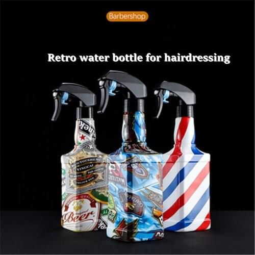 500ML Hairdressing Spray Bottle Empty Bottle Refillable Mist Bottle Salon Barber Hair Tools Water Sprayer Care Tools