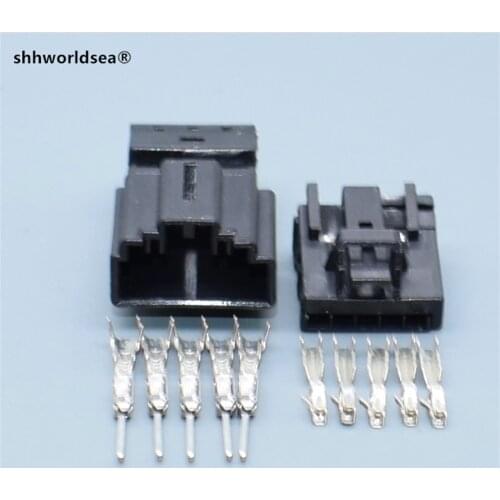 Shhworldsea 5 Pin/Way Female male Steering Wheel Connector Plug Wire Harness Cable Pigtail For Audi VW 8R0 973 605 8R0973605