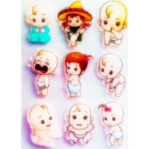YLCS357 Babies Silicone Clear Stamps For Scrapbooking DIY Photo Album Cards Decoration Transparent Stamp Craft Clear Stamp Tools