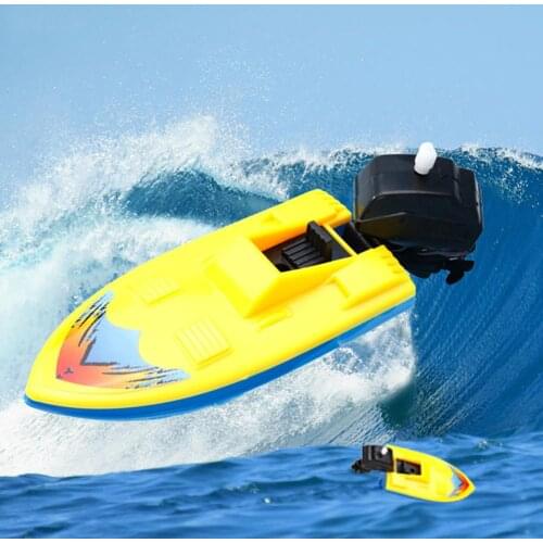 Baby Kid Wind up Clockwork Mini Boat Chain Ship Play Water Bath Development Toy Motorboat Birthday Gift Educational Toys gifts