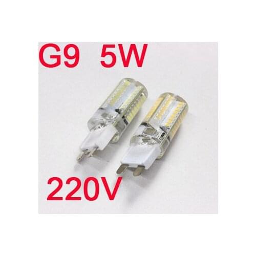 5W 3014SMD Led Bulb G9 64LED Warm/ White Light Bulb Lamp 220v 1pcs/LOT