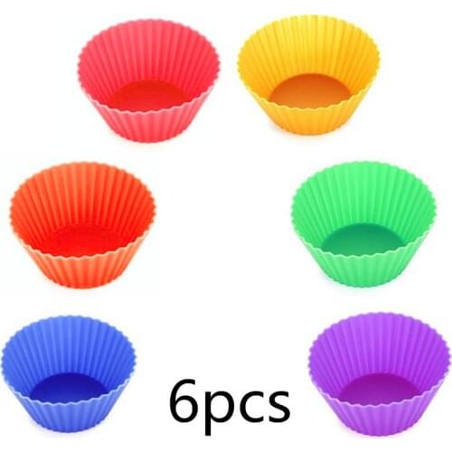 6 Colors Silicone Cake Tray for counting bear Cute Cartoon Baby Infants Toddlers Montessori Early Learning Educational Toys
