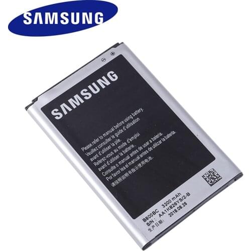 B800BE 3200mAh Samsung Original Battery For Samsung Galaxy Note 3 N900 N9002 N9005 N9006 N9008 B800BC with NFC Phone Battery