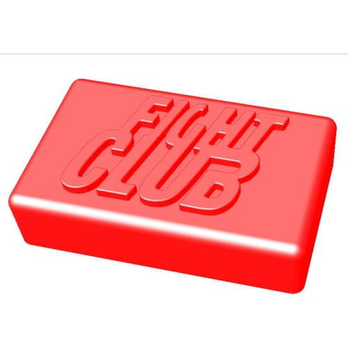 Fight Club Silicone Mold Soap Mold Candle Molds Handmade Chocolate Animal Cake Decorating Tools Mold