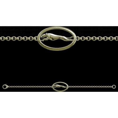 Running Greyhound Bracelet Pet Dog Jewelry