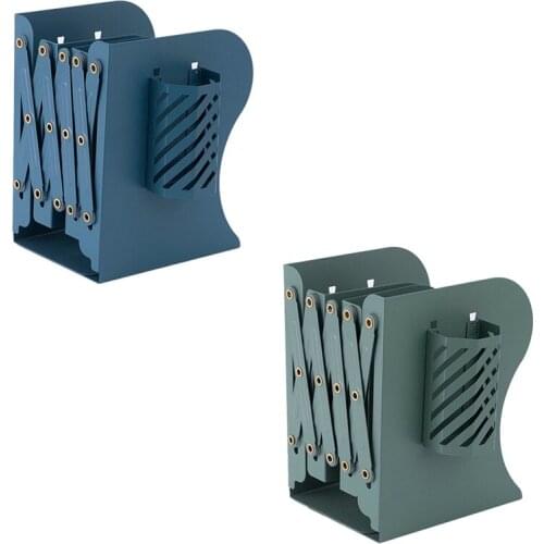 Bookends Magazine Storage Holder Book Stand Rack Pen Holder Office Table Accessories