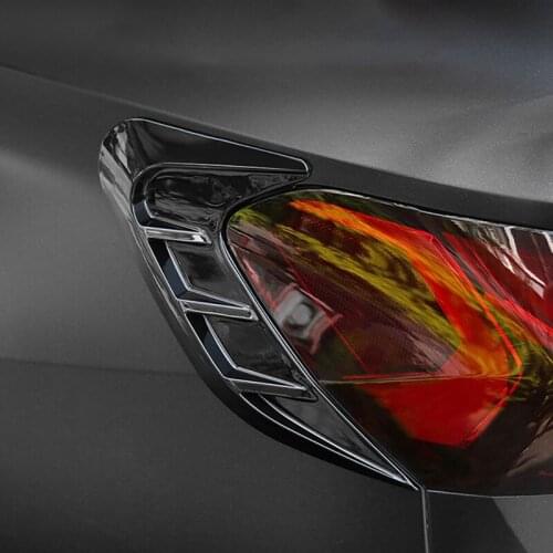 Front Rear Headlight Lamp Eyebrows Decorative Stickers Shark Cheek Vents Trim For- A3L RS3 2021